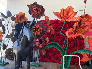 10 Foot Red Fireflower