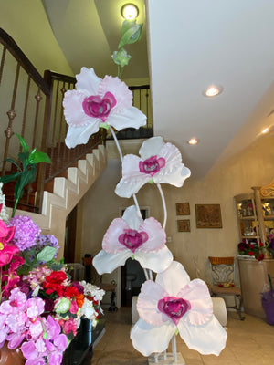 10 foot White Orchid Arrangement