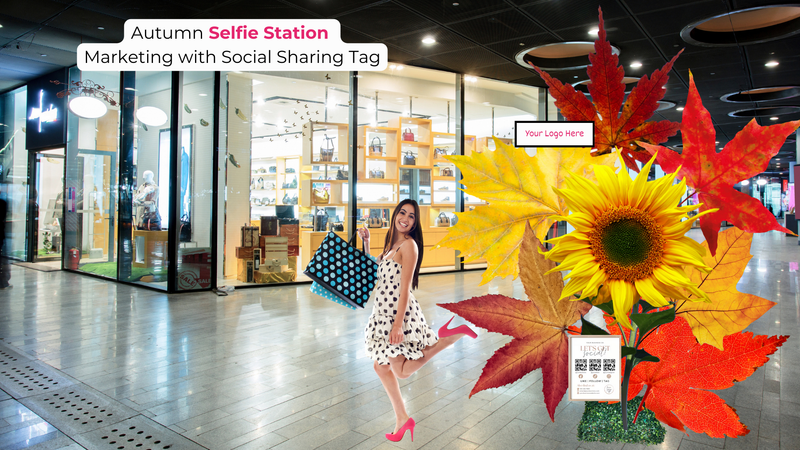 Autumn Flowers Selfie Station