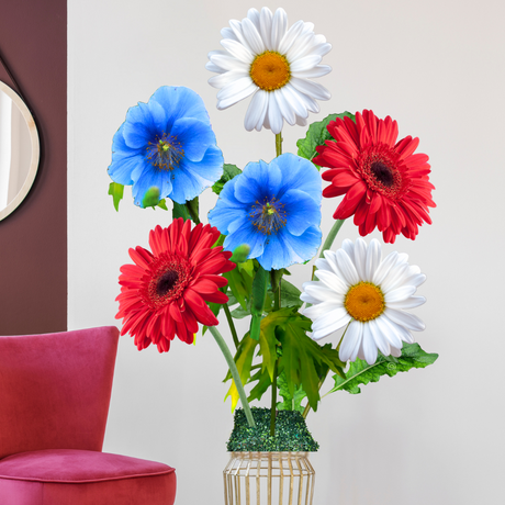 Stars and Stripes – All-American Floral Arrangement