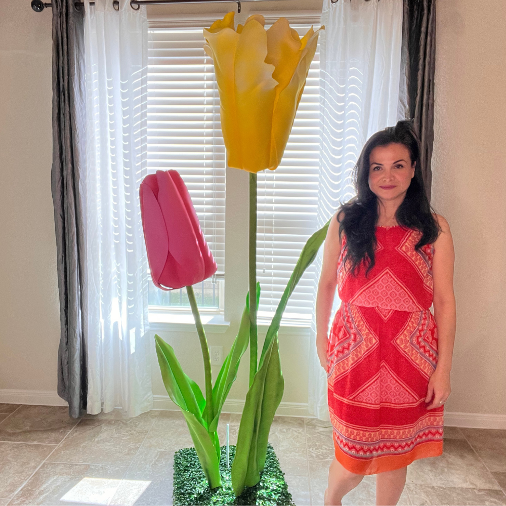Flower Bouquet of Tulips Giant Size