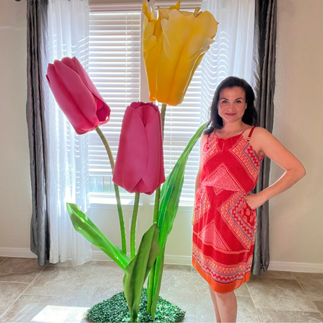 Flower Bouquet of Tulips Giant Size