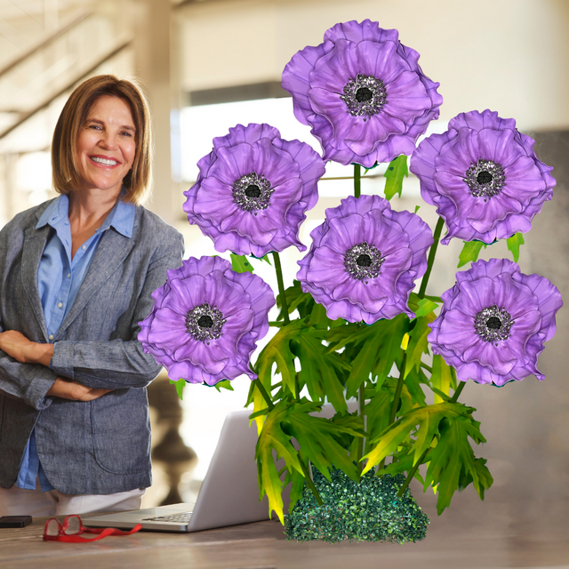 Giant Anemone Bouquet Flower Gift