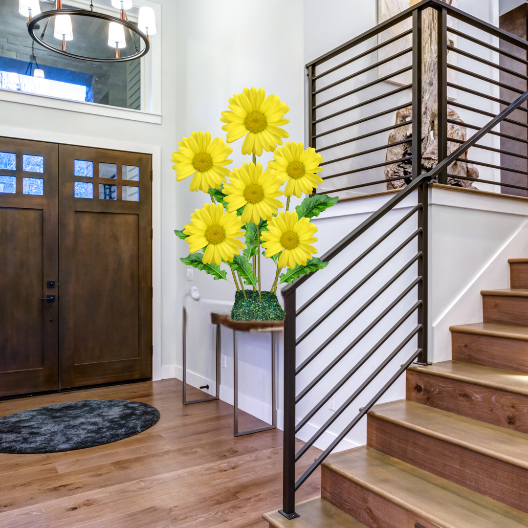 Handcrafted Giant Daisy Bouquet Flowers