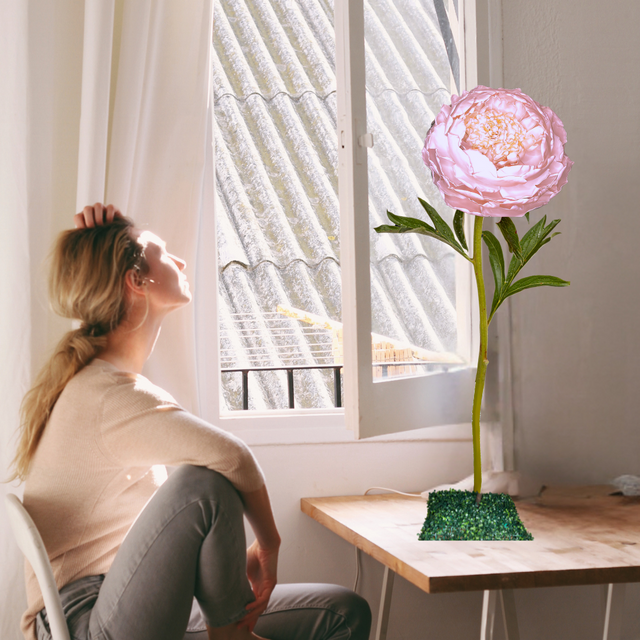 Handcrafted Giant Peony Bouquet Flowers