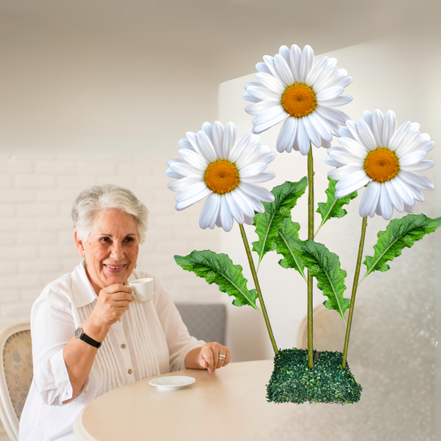 Handcrafted Giant Daisy Bouquet Flowers