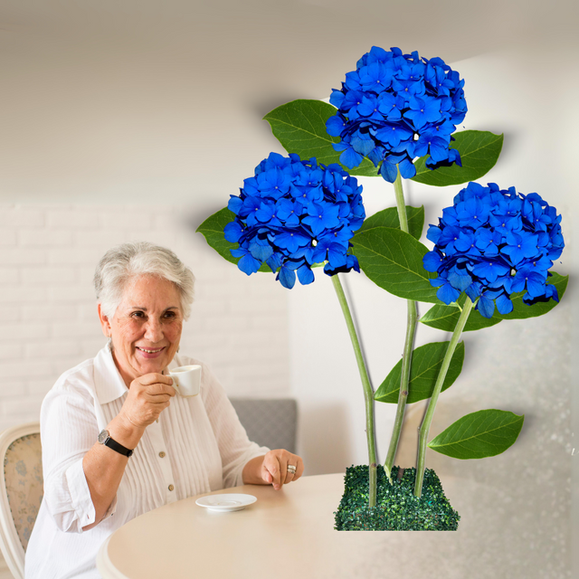 Handcrafted Giant Hydrangea Bouquet Flowers