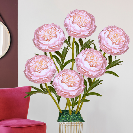 Handcrafted Giant Peony Bouquet Flowers