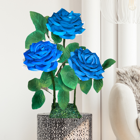 Handcrafted Giant Rose Bouquet Flowers