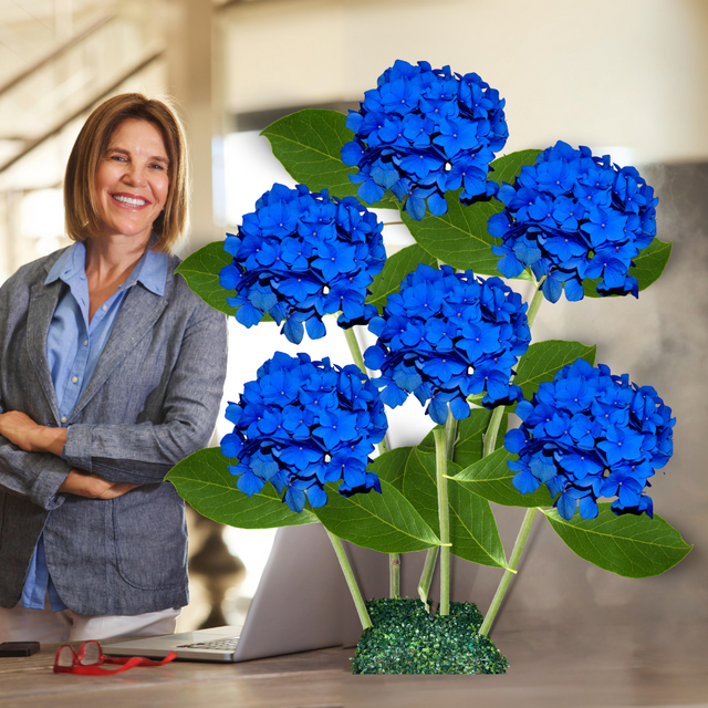 Handcrafted Giant Hydrangea Bouquet Flowers