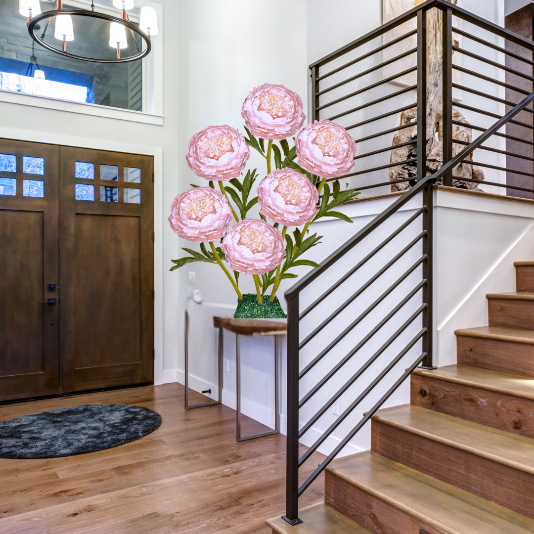 Handcrafted Giant Peony Bouquet Flowers