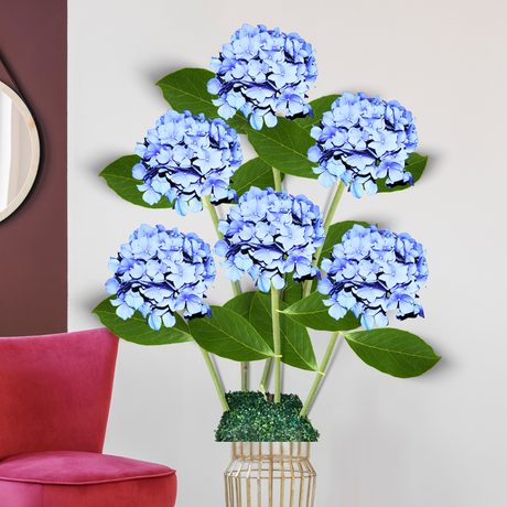 Handcrafted Giant Hydrangea Bouquet Flowers