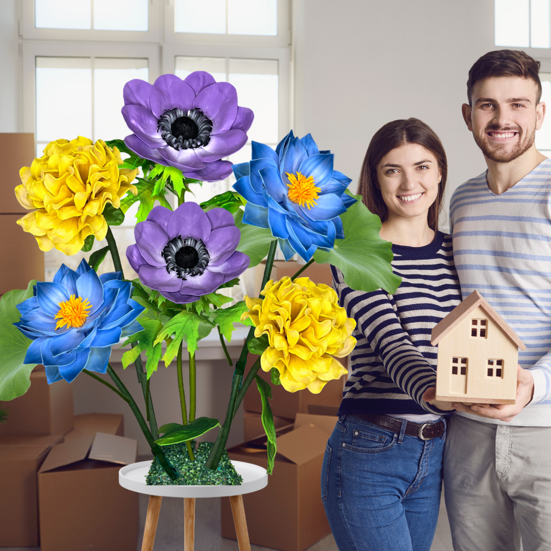 Flourishing Growth – Housewarming Floral Arrangement