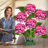 Handcrafted Giant Hydrangea Bouquet Flowers