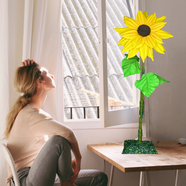 Handcrafted Giant Sunflower Bouquet Flowers