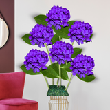 Handcrafted Giant Hydrangea Bouquet Flowers