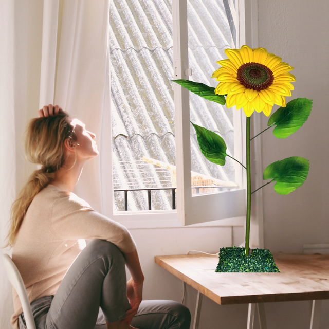 Handcrafted Giant Sunflower Bouquet Flowers