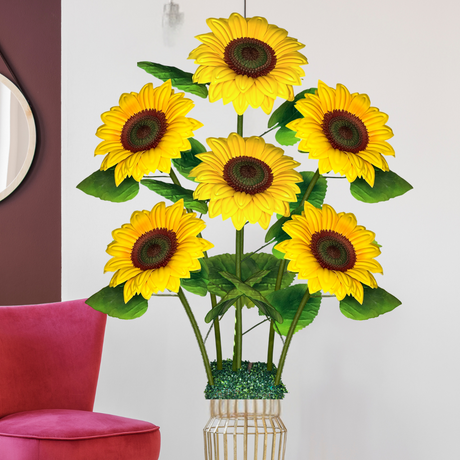 Handcrafted Giant Sunflower Bouquet Flowers