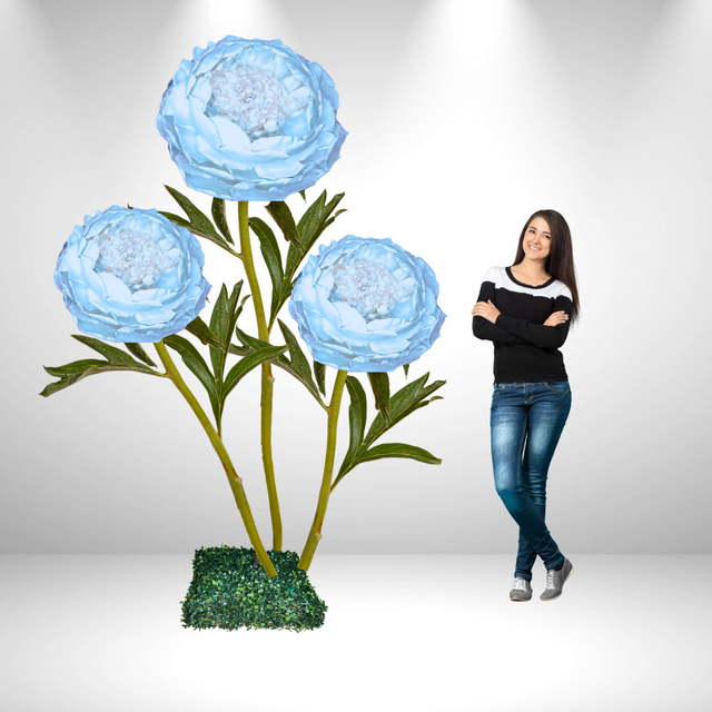 Rosa gigante de pie | Elegancia Atemporal para Eventos y Decoración" 