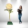 Rosa gigante de pie | Elegancia Atemporal para Eventos y Decoración" 