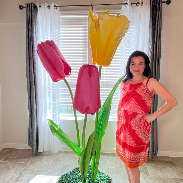 Flower Bouquet of Tulips Giant Size