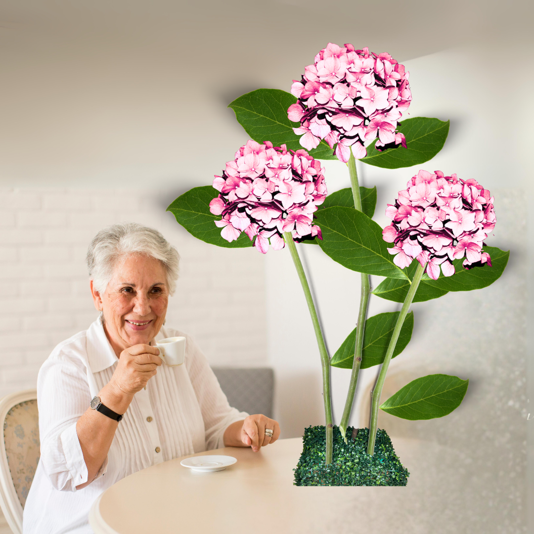 Handcrafted Giant Hydrangea Bouquet Flowers