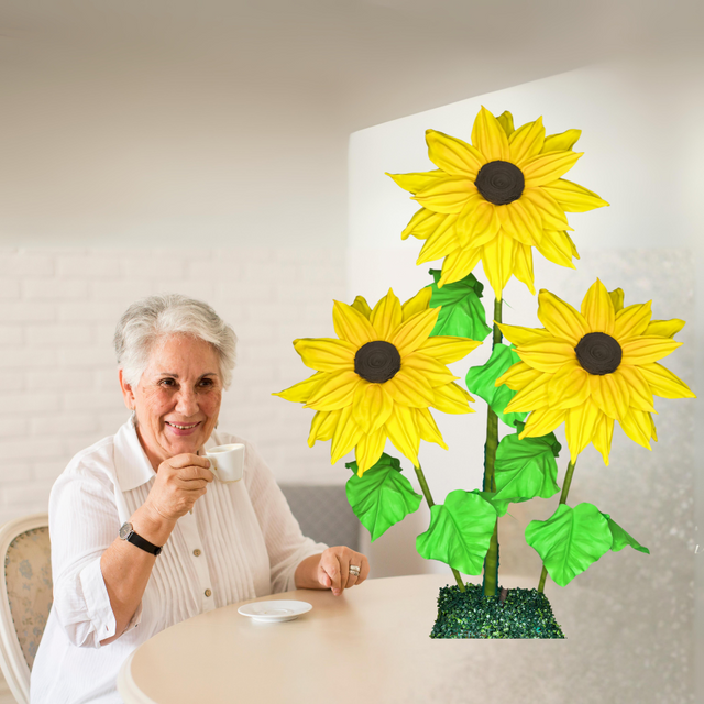 Handcrafted Giant Sunflower Bouquet Flowers