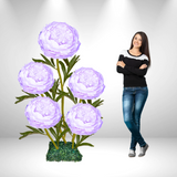 Rosa gigante de pie | Elegancia Atemporal para Eventos y Decoración" 