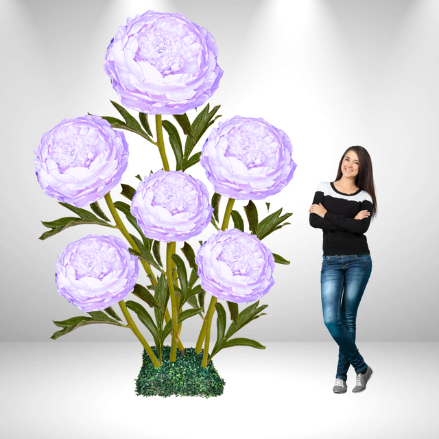 Rosa gigante de pie | Elegancia Atemporal para Eventos y Decoración" 