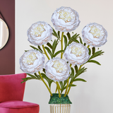 Handcrafted Giant Peony Bouquet Flowers