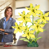 Handcrafted Giant Lily Bouquet Flowers