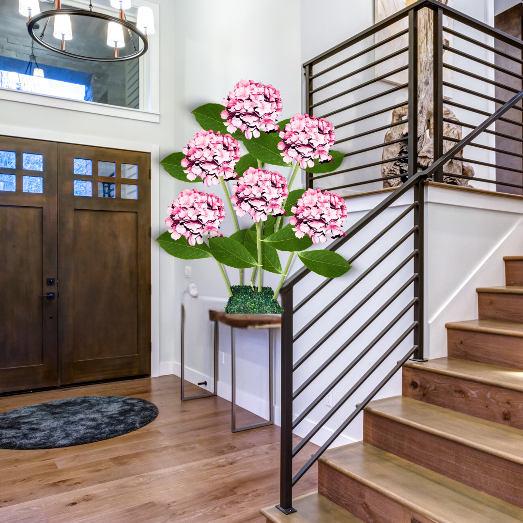 Handcrafted Giant Hydrangea Bouquet Flowers