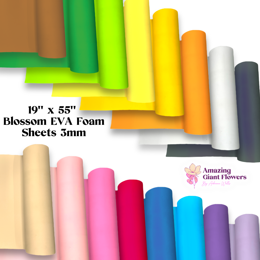 EVA Foam for Cosplay | 3mm Thick | 19" x 55" Roll