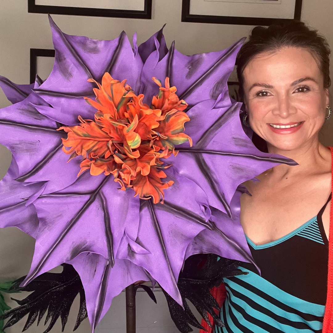 DIY Giant Halloween Batwing Fireflower Kit for Halloween Decor