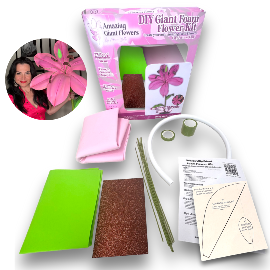 DIY Majestic Lily Giant Flower Kit- Creation Petal by Petal