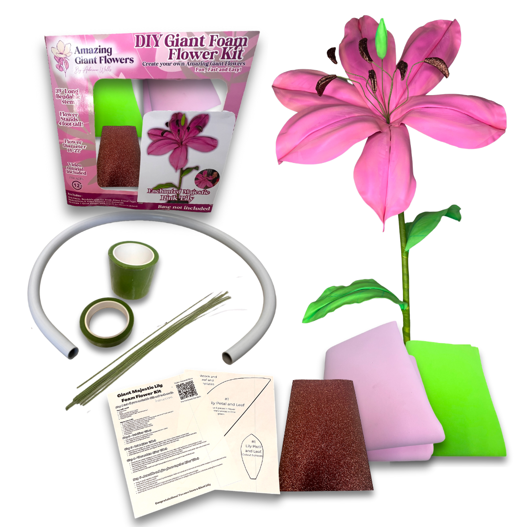 DIY Majestic Lily Giant Flower Kit- Creation Petal by Petal