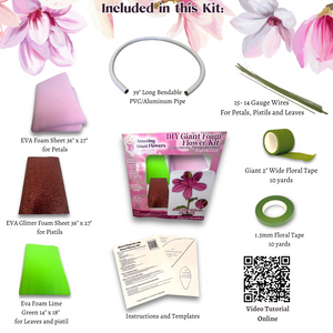 DIY Majestic Lily Giant Flower Kit- Creation Petal by Petal