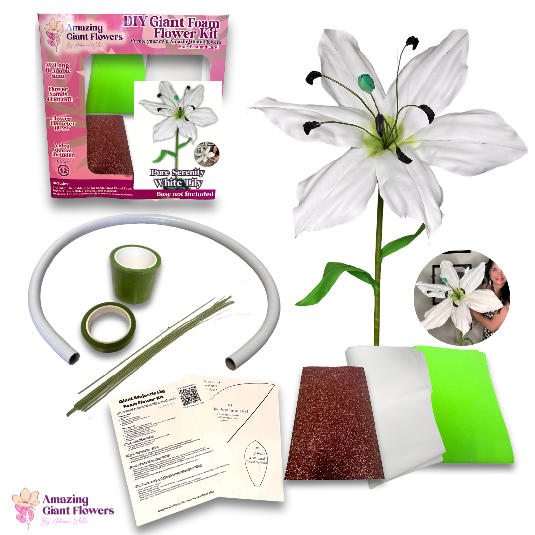 DIY Majestic Lily Giant Flower Kit- Creation Petal by Petal