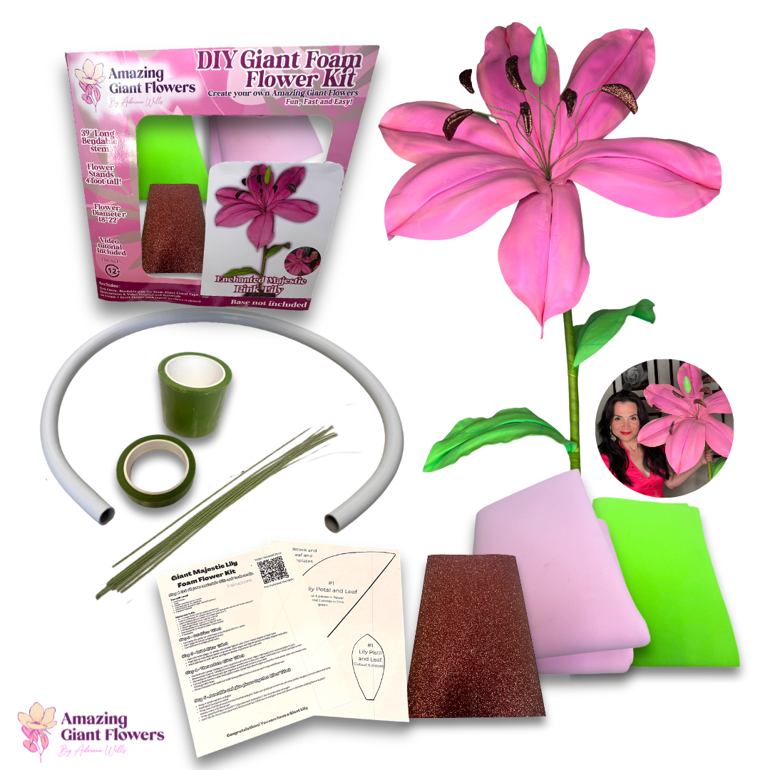 DIY Majestic Lily Giant Flower Kit- Creation Petal by Petal