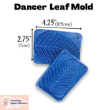 Elegant Dance Flower Leaf Mold - Craft Floral Accents