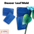 Elegant Dance Flower Leaf Mold - Craft Floral Accents