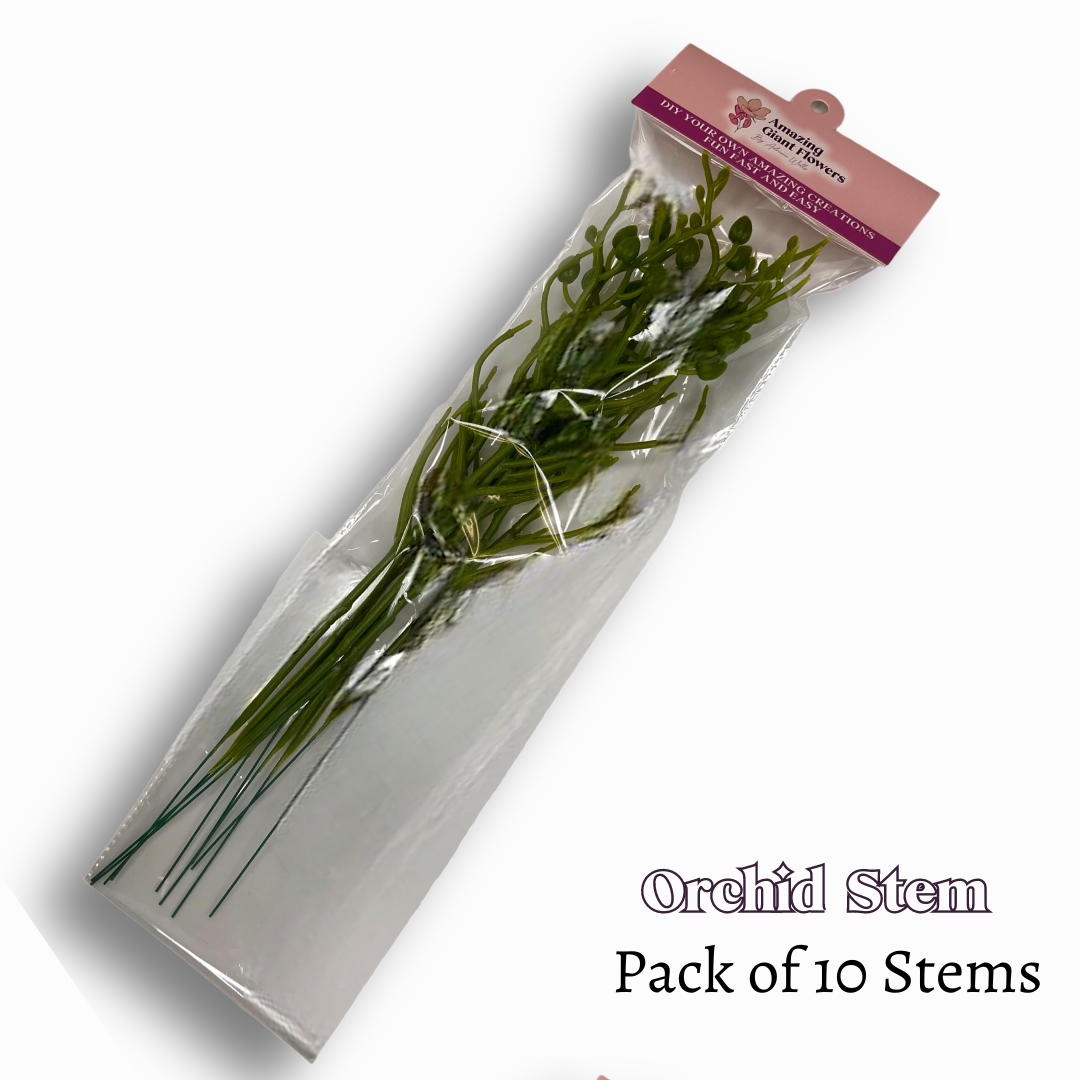 Floral Stems (10 Stem Pack)flower stems, floral wires, flower long stem, flower single stem, flower making wire, flower making supplies, artificial long stem flowers