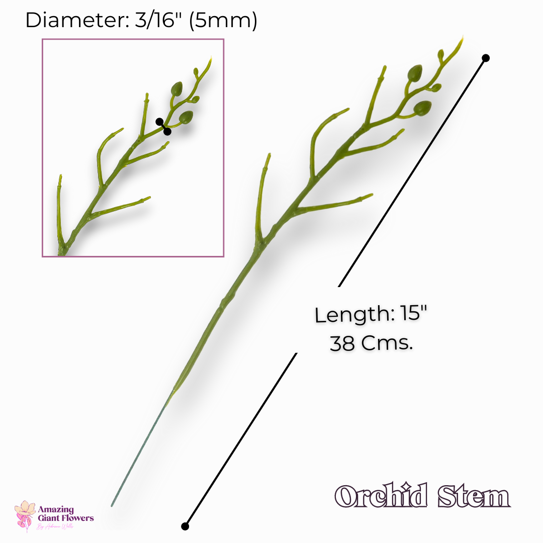 Floral Stems (10 Stem Pack)flower stems, floral wires, flower long stem, flower single stem, flower making wire, flower making supplies, artificial long stem flowers