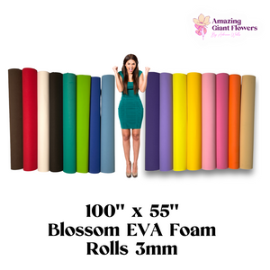 EVA Foam Material | 3mm Thick | 55" x 100" Roll