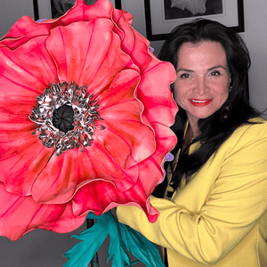 Giant Standing Anemone | Unique Floral Elegance for Special Occasions"