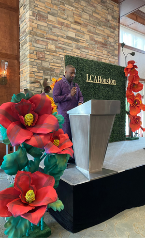 Giant Hibiscus Lily Foam Arrangement for Events