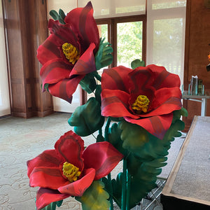 Giant 8 Ft Hibiscus Lilly Arrangement