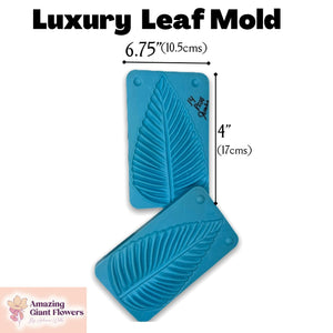 Jumbo Floribunda Rose Leaf Mold - Craft Grandeur