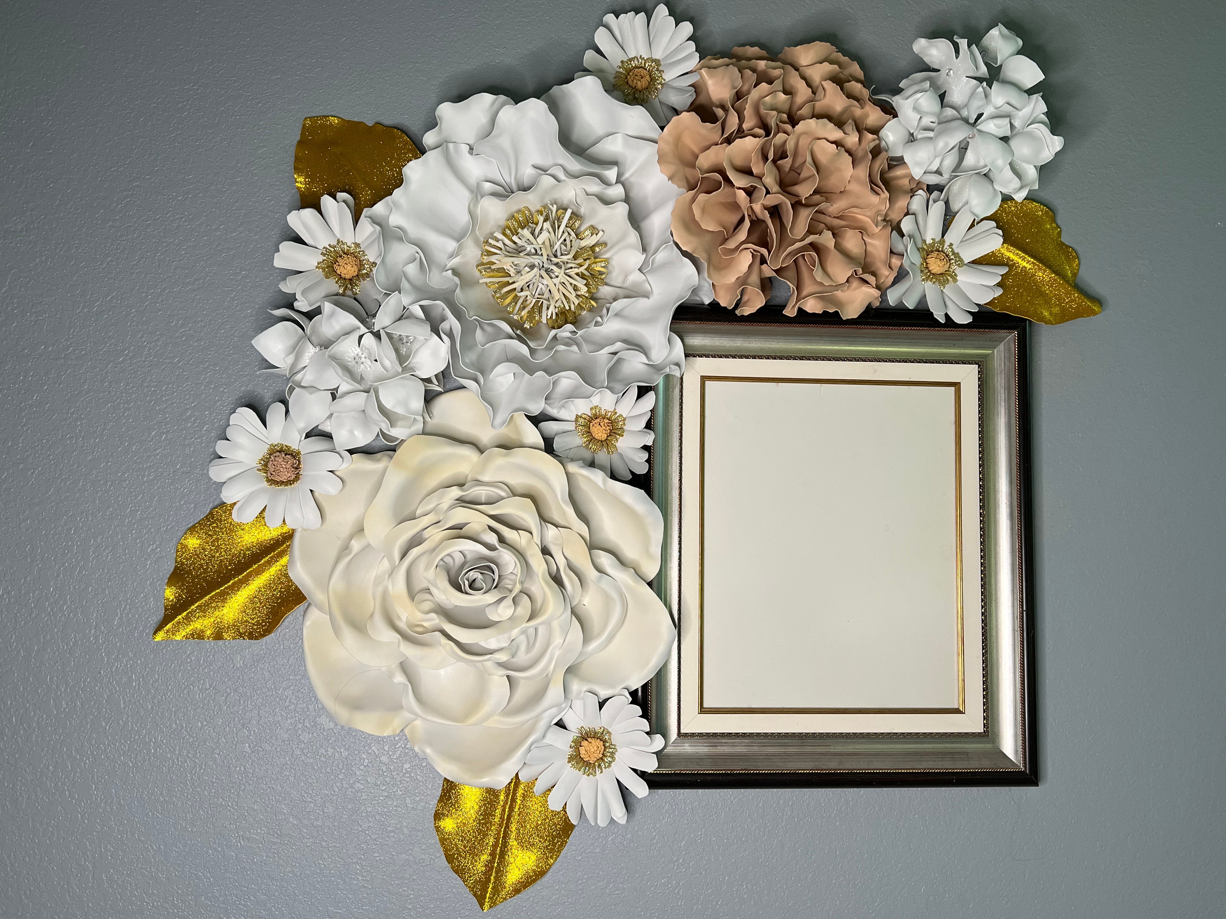 Custom Foam Wall Rose - Handcrafted Decorative Flower